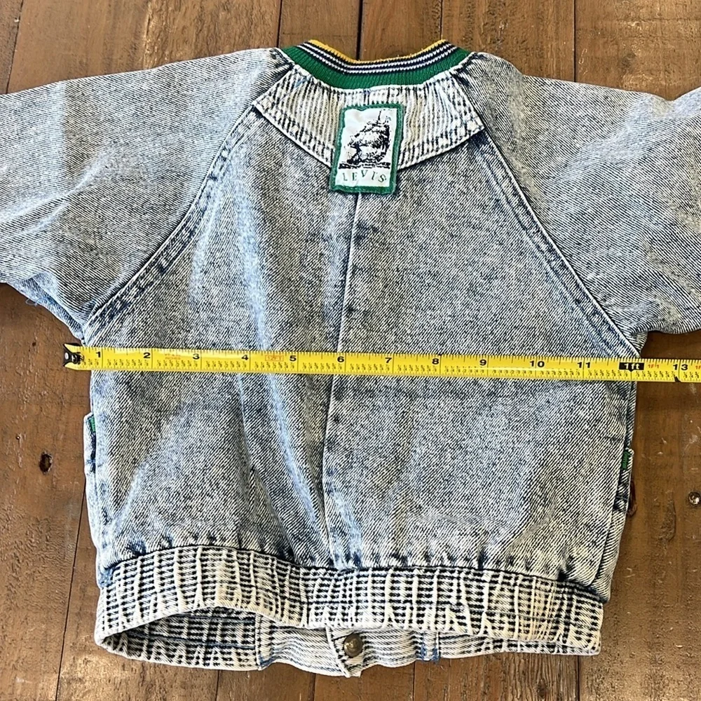 Levi’s American vintage made in the USA acid wash jacket and pants set 24 months